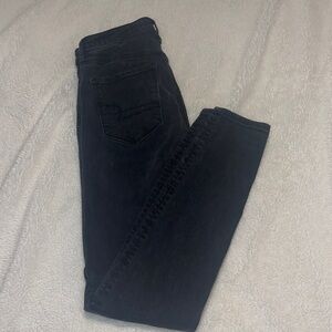 Black American Eagle Skinny Jean